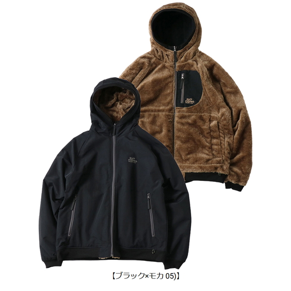 gym master(ジムマスター) リバーシブルタスロン×ボアフードJKT