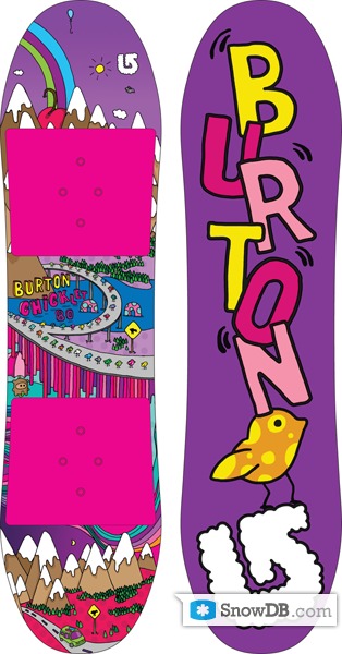 Snowboard Burton Chicklet 2010/2011 :: Snowboard and ski catalog