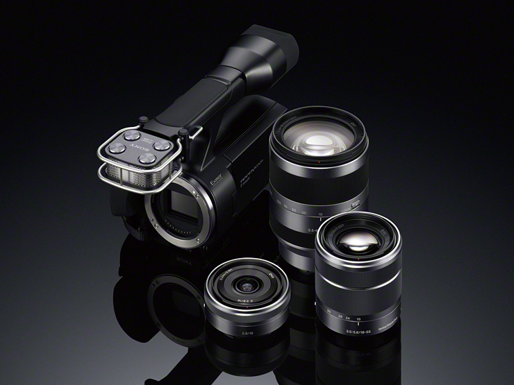 NEX-VG10 商品の写真 | デジタルビデオカメラ Handycam ハンディカム