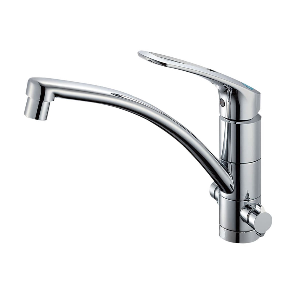 シングルワンホール分岐混合栓 | 商品のご案内 | SANEI｜デザイン性に