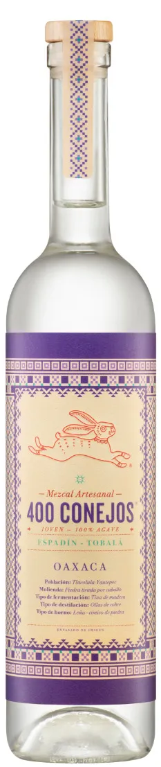 400 Conejos Mezcal Espadin Tobala 750ml - Buy online at