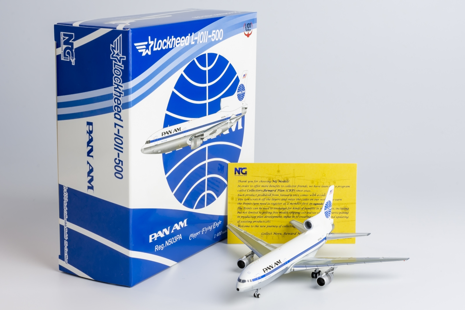 ScaleModelStore.com :: NG Models 1:400 - 35021 - Pan Am Lockheed L