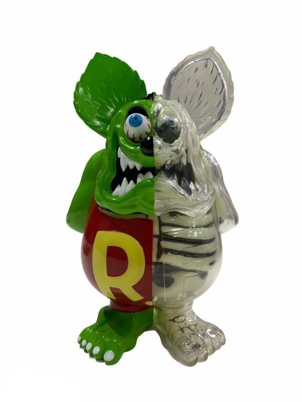 RAT FINK X-RAY FULL COLOR G.I.D MONSTER GREEN ver. - SECRET BASE