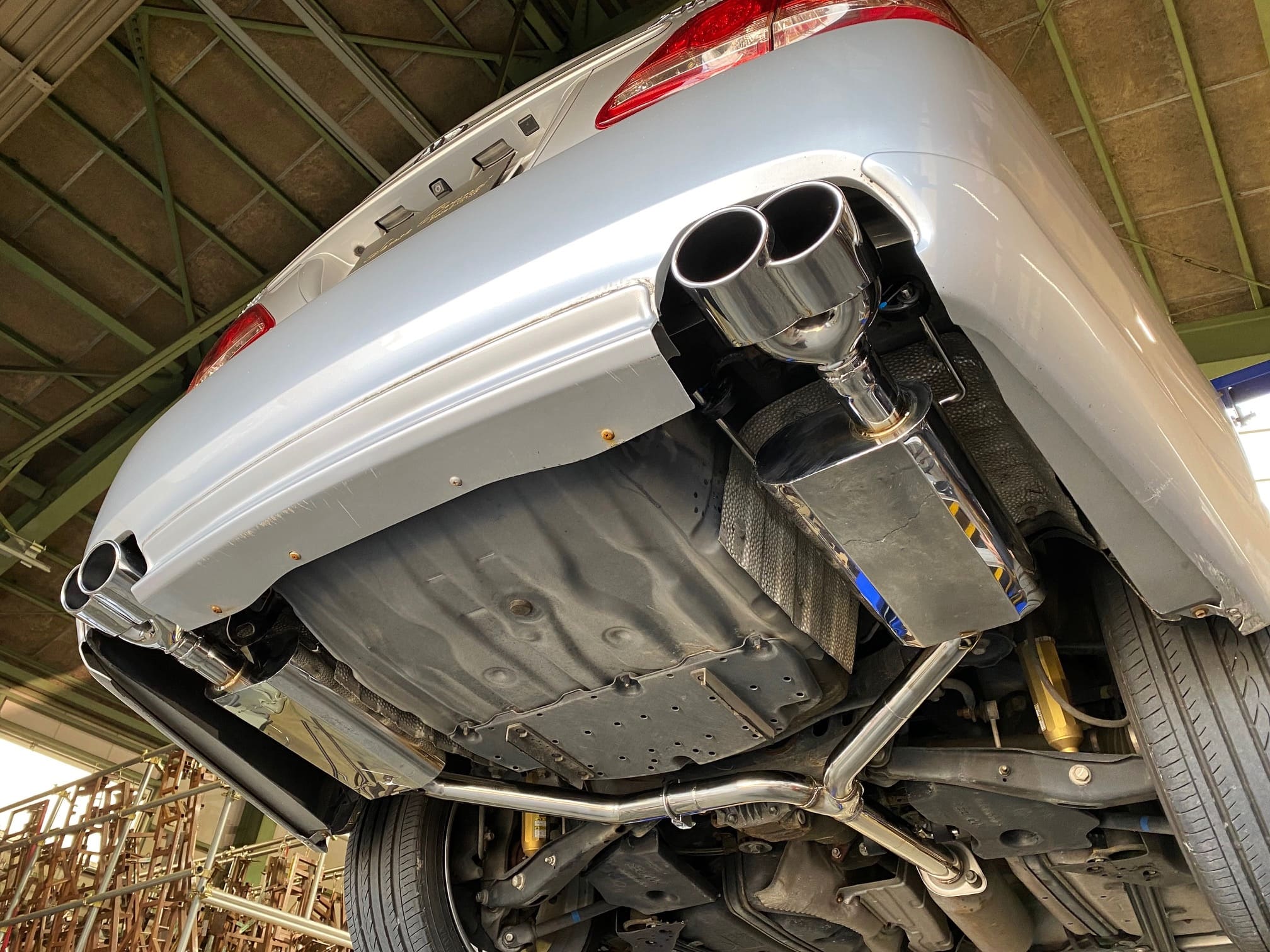 200系クラウン/リアピースマフラー【スタンダード】｜SENSE BRAND