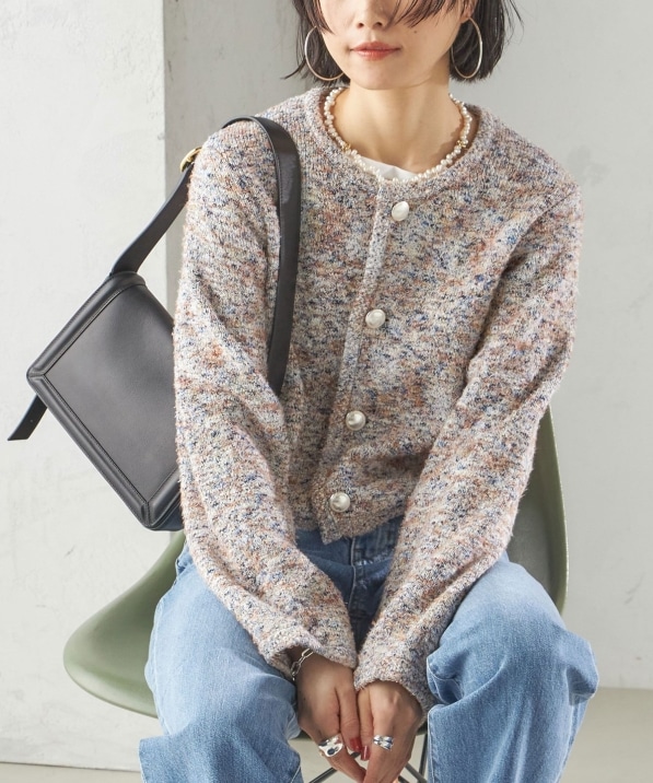 手洗い可能〉ミックス ツイード ショート ジャケット｜ SHIPS 公式サイト