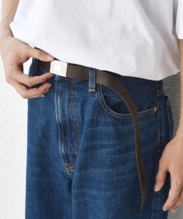 J&MDAVIDSON: エンベロープバックルチップエンド 30mm ベルト｜ SHIPS