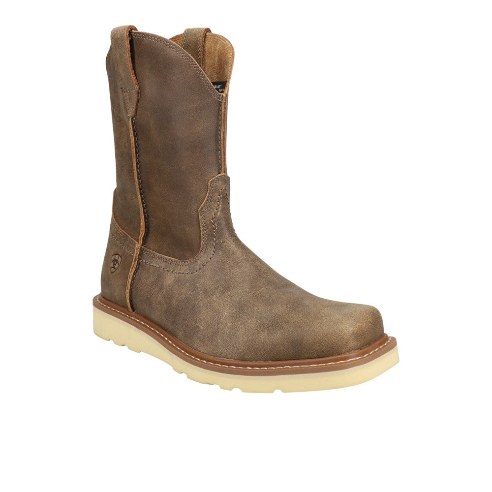 Shop Brown Mens Ariat Rambler Recon 6 Inch Slip Resistant Soft Toe