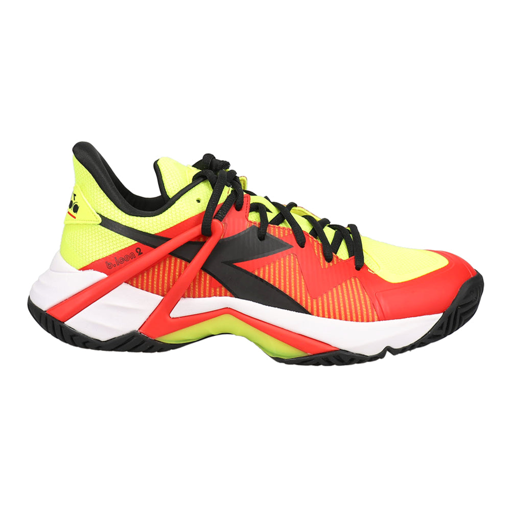 Shop Red, Yellow Mens Diadora B.Icon 2 AG Tennis Shoes – Shoebacca