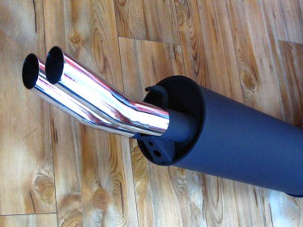 ケンメリKGC110&GC110用 50パイ デュアルマフラー - 有限会社