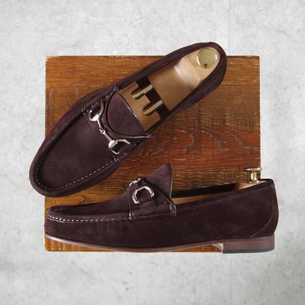 GUCCI/グッチ SIZE 6【ホースビットローファー/濃茶】 | 高級中古革靴