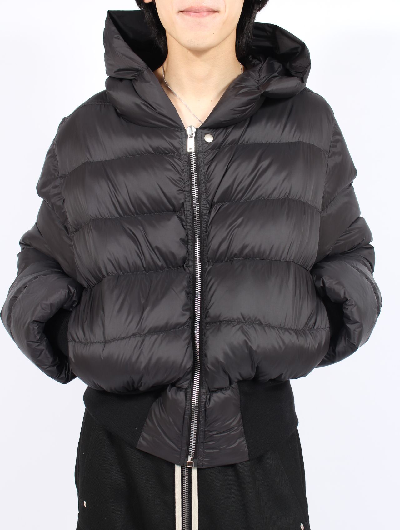 RICK OWENS - 【25AW】フーデッド パファー ダウン ジャケット