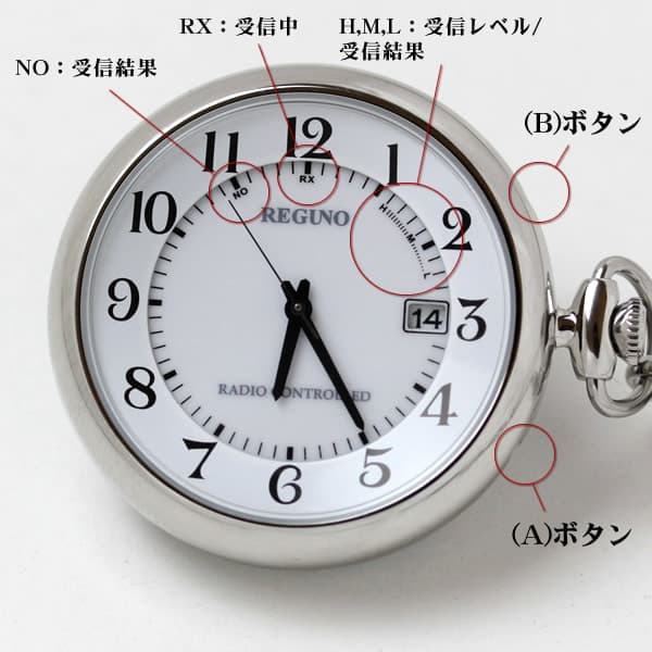 シチズン(CITIZEN)レグノ ソーラー電波 KL7-914-11 懐中時計 – 正美堂