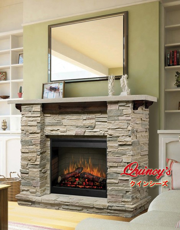 3586】ディンプレックス社(26インチ)電気式暖炉（フェザーストーン