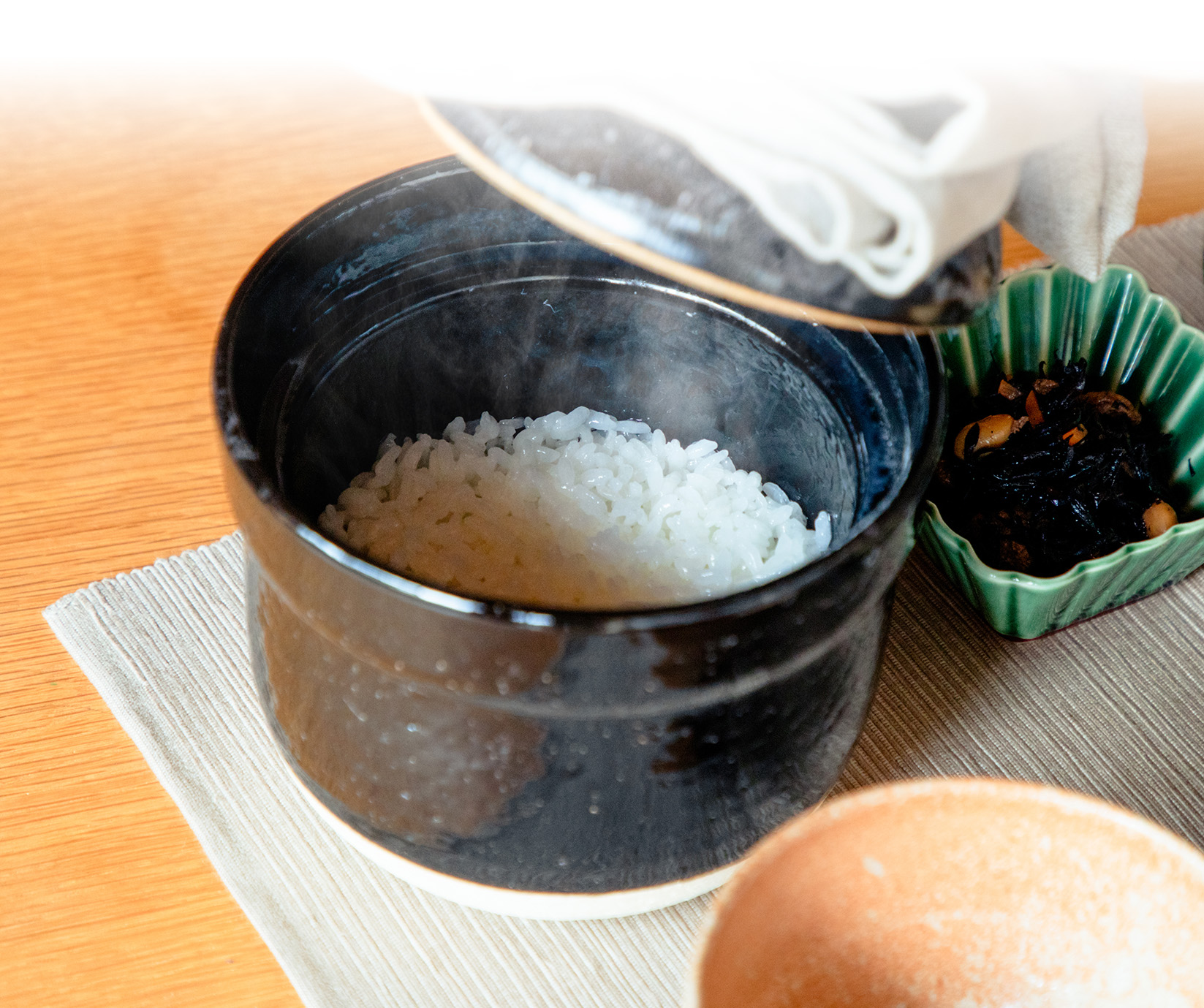 伊賀ノ匠レンジで10分！本格土鍋ご飯｜株式会社プライムダイレクト