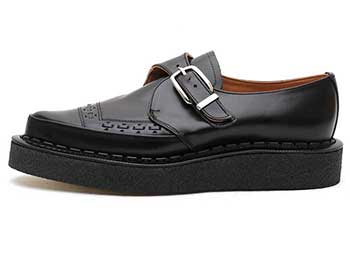 ジョージコックス 3976 DIANO MONK ブラックレザー ブラック