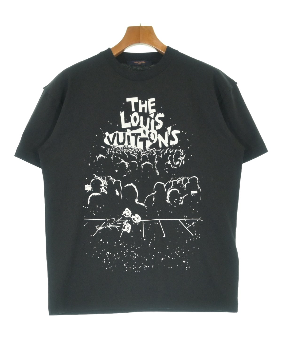 LOUIS VUITTON（ルイヴィトン）Tシャツ・カットソー 黒 サイズ:XS