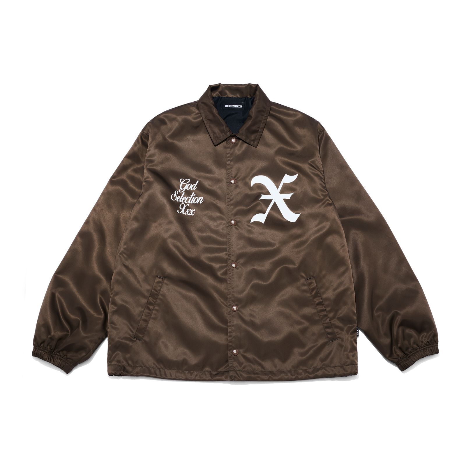 GOD SELECTION XXX - GX-A25-JK-07 COACH JACKET BROWN | River