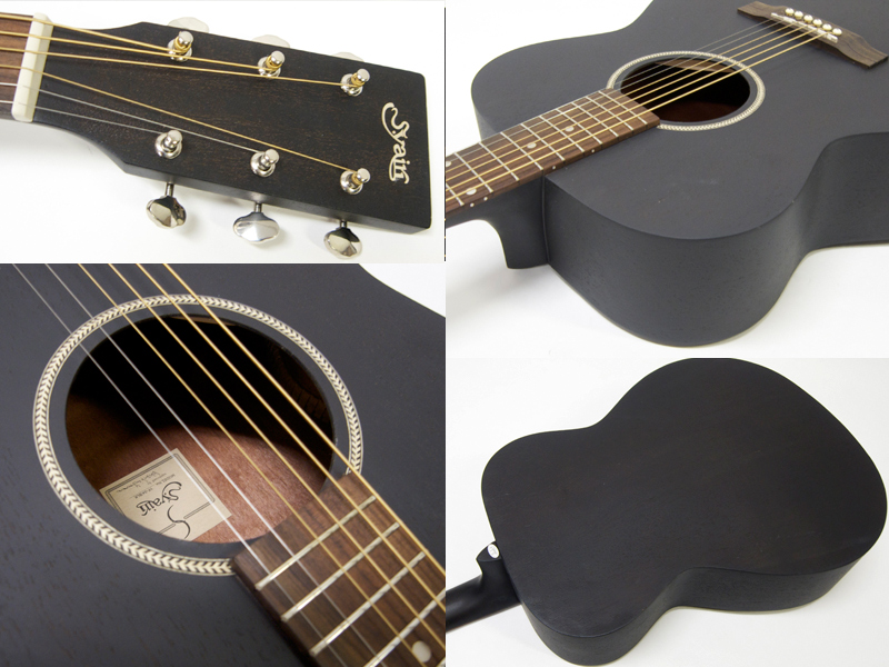 S.Yairi エスヤイリ YF-04 BLK 【アコースティックギター 】 送料無料