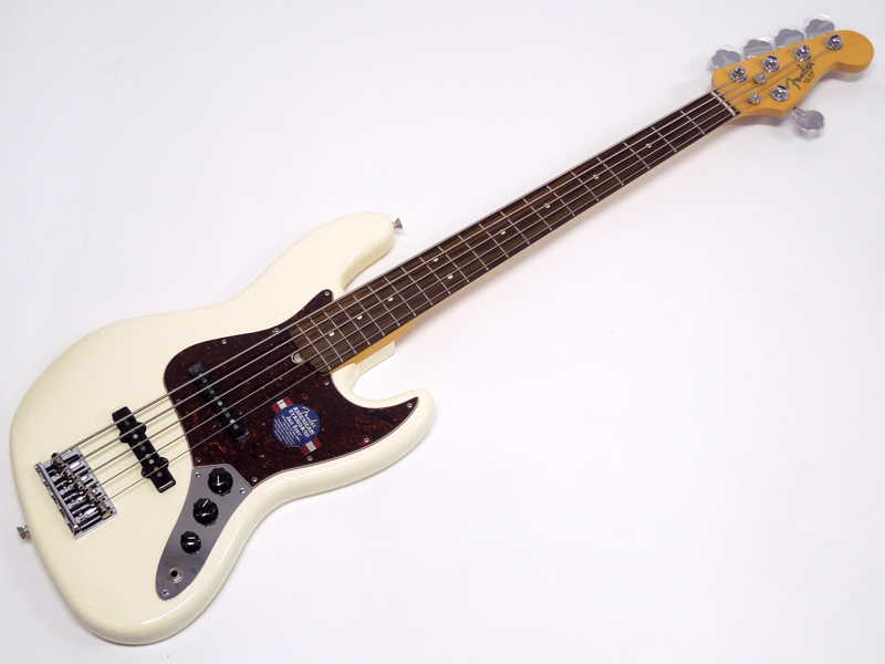 Fender フェンダー American Standard Jazz Bass V OWT/R | ワタナベ
