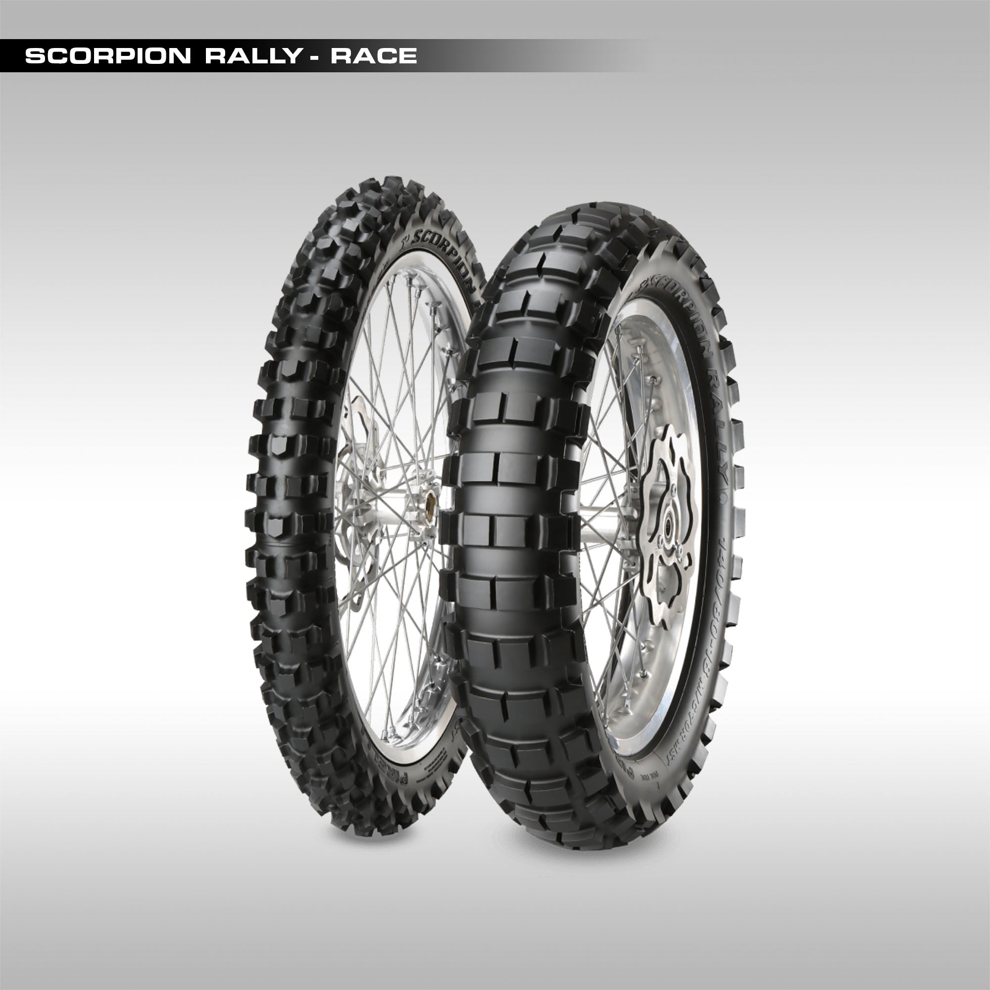 PIRELLI - SCORPION RALLY RACE TIRES - TMBR MOTO