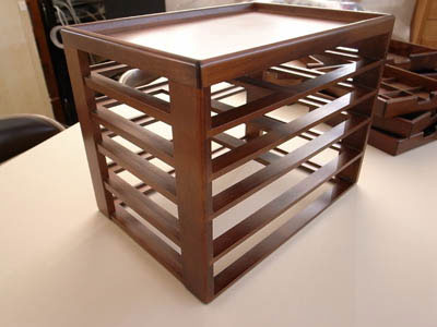 文具シェルフLX [A4サイズの書類入れ,文具その他、机上の整理に,8