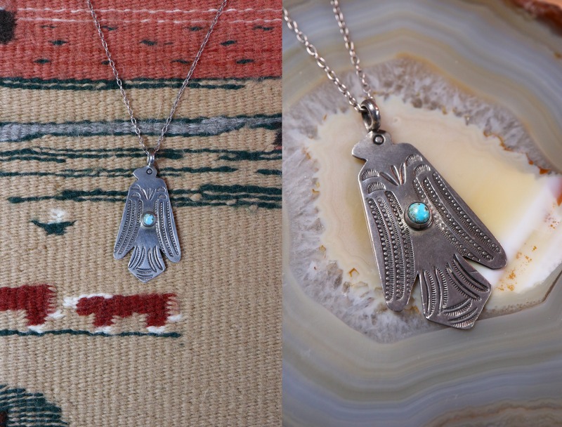 INDIAN JEWELRY LEATHER ARTS&CRAFTS Tah'bah TRADERS / Antique