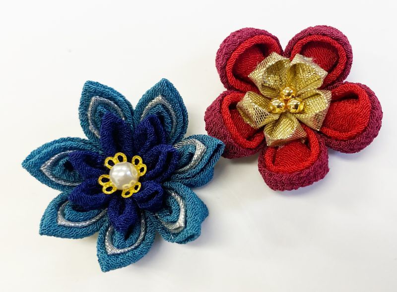 つまみ細工スターターアソートセット【ミュートカラー】 - パナミ手芸