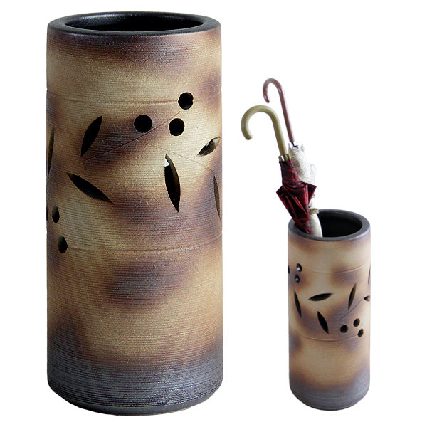 傘立て 日本製 手作り 陶器製 信楽焼き 〔25700001〕 — 【公式】タンス