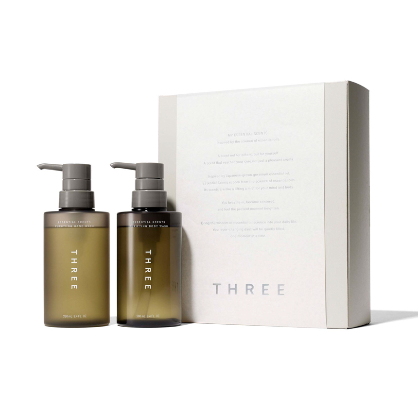 THREE エッセンシャルセンツ ボディリチュアル セット | ハンド