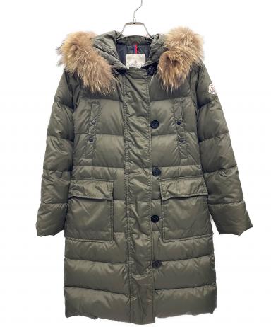 中古・古着通販】MONCLER (モンクレール) ダウンコート カーキ サイズ