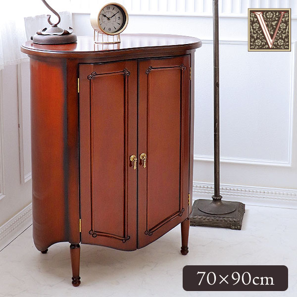 チェスト おしゃれ 幅70cm アンティーク調 おしゃれ オリエンタル 輸入