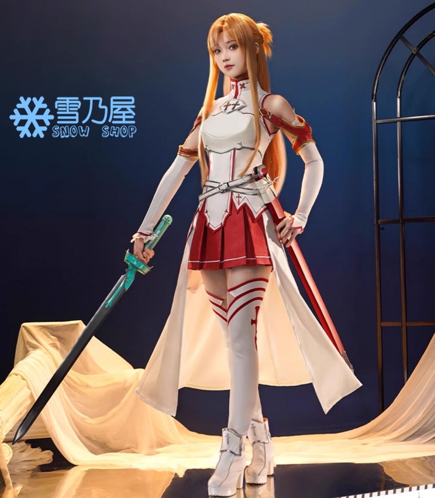 SAOソードアート オンライン アスナ 結城明日奈 コスプレ衣装
