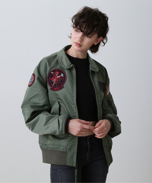 TOP GUN ma1 ma-1 CWU 36P VX-31 / フライトジャケット / AVIREX