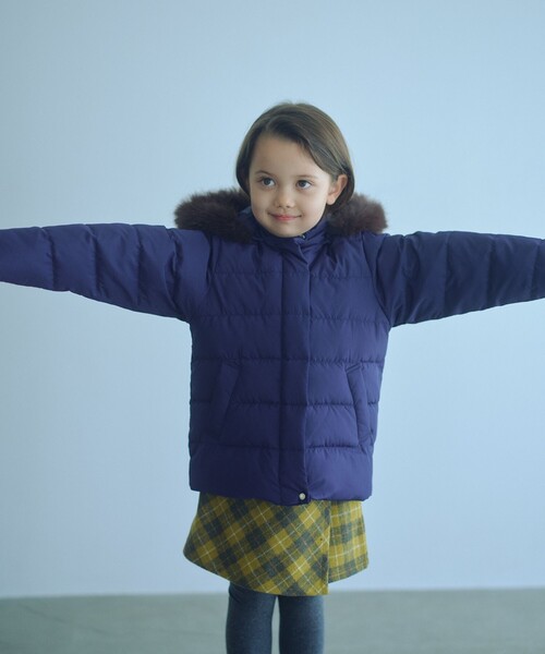 MONCLER（モンクレール） 「KIDS」ダウンジャケット 2Y グレー キッズ