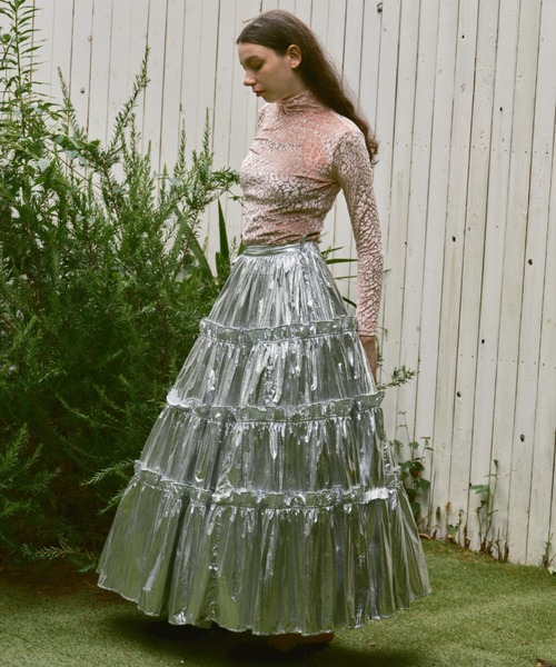 PERNA（ペルナ） スカート フリルティアードスカート : ZOZOTOWN Yahoo