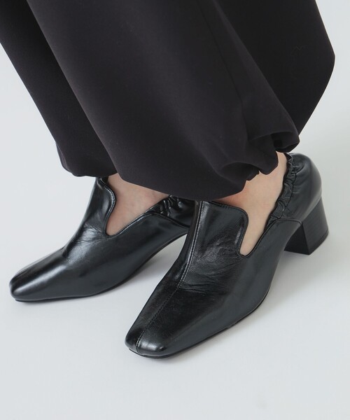 B：MING by BEAMS（ビーミング by ビームス） ローファー ギャザー