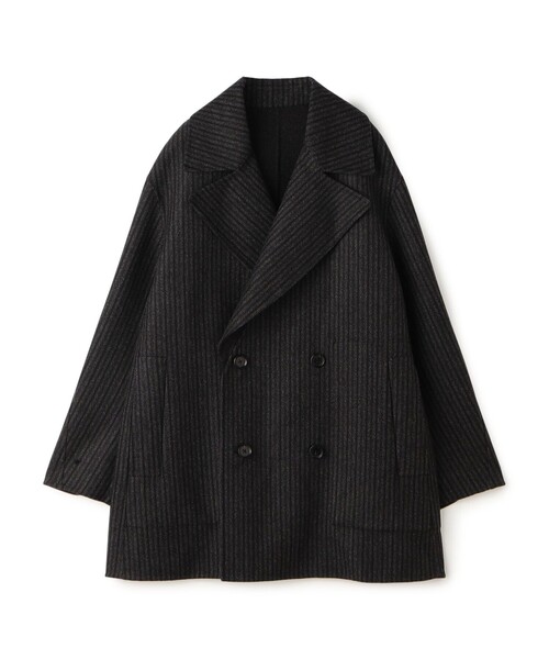 TOMORROWLAND .B ピーコート pコート ウールダブルフェイス レディース