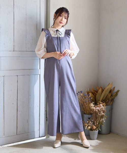 Rose Tiara（ローズティアラ） サロペット オーバーオール 「手洗いOK