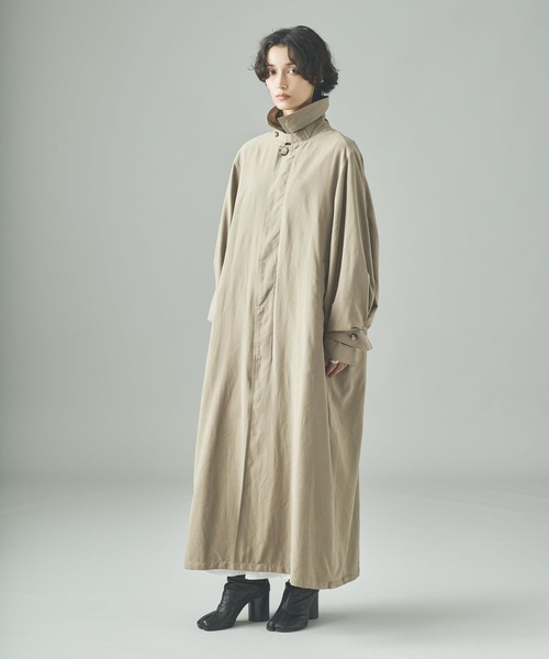 Curensology（カレンソロジー） トレンチコート コート /ピーチ