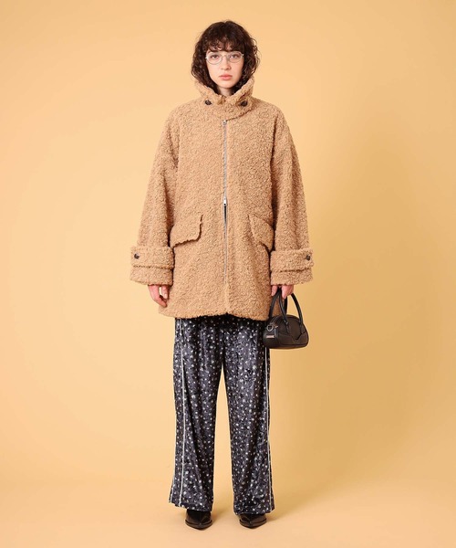 DISPATCHER NO.8 コート アウター ボアハーフコート 冬服 レディース