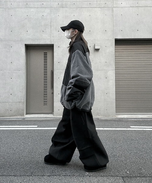 YACA（ヤーカ） コート アウター Fleece Over Reversible JK/フリース