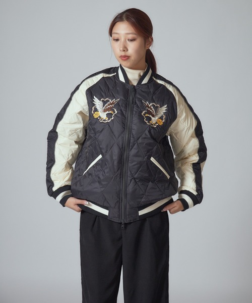 TAION（タイオン） スカジャン リバーシブル 800FP 2WAY ダウン