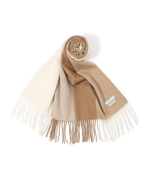 TOMORROWLAND（トゥモローランド） マフラー カシミヤ パネルチェック