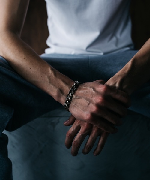 CRIMIE（クライミー） ブレスレット LINK CHAIN SKIN SILVER BRACELET