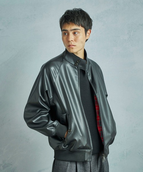 MEN'S BIGI（メンズビギ） 革ジャン ライダース 「BARACUTA/バラクータ