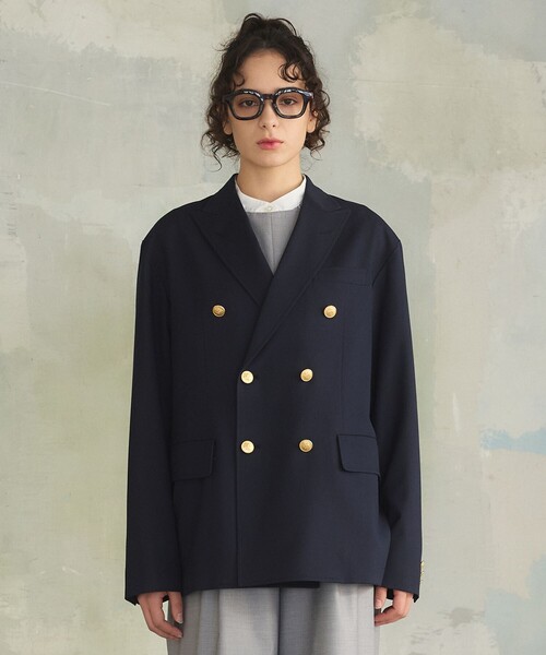 J.PRESS YORK STREET コート ジャケット 「UNISEX」ネイビーブレザー