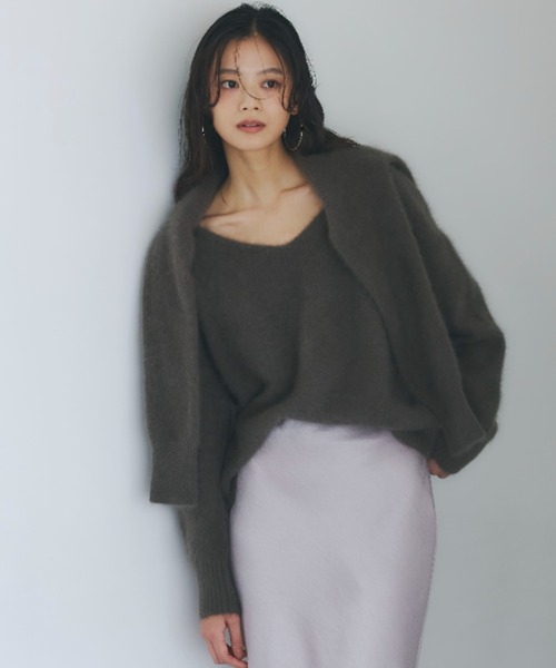 anuans（アニュアンス） ニット セーター ラクーンフォックス2way