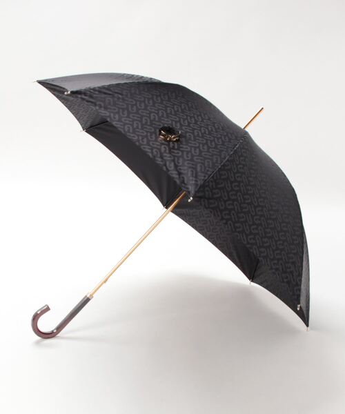 FURLA（フルラ） 傘 長傘 UV加工 耐風 ”FURLA アーチロゴ” 日本製