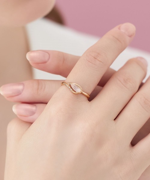 4℃（ヨンドシー） 指輪 リング 「SAKURA Collection」K10ピンク