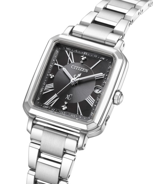 XC 腕時計 xC クロスシー hikari collection Square 2way Model 光発電